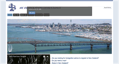 Desktop Screenshot of aicimmigration.com